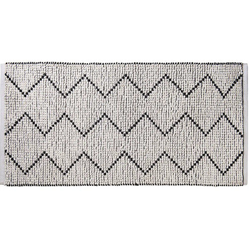 Guy levasseur Zig zag - 50x80 cm - Blanc