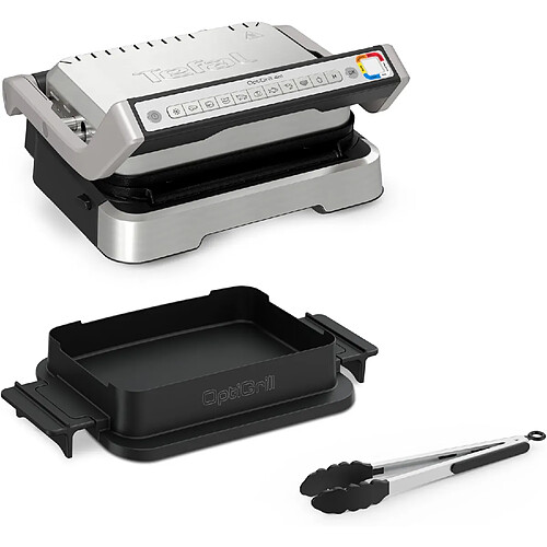 Tefal OptiGrill 9 Programmes 4-en-1 Métal