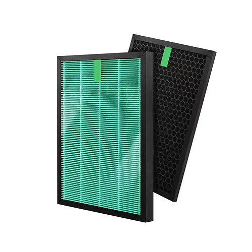 INF Lot de 2 filtres de rechange compatible avec Purificateur d'air Coway AP-1018/AP-1018F - H