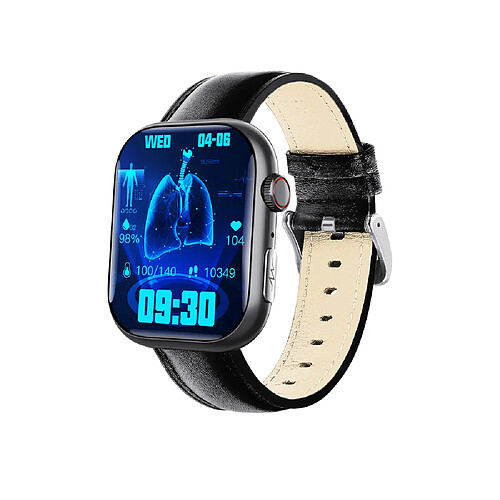 INF Montre connectée ECG avec moniteur de fréquence cardiaque et moniteur d'activité physique,