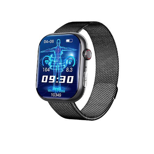 INF Montre connectée ECG avec moniteur de fréquence cardiaque et moniteur d'activité physique,