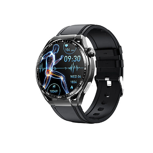 INF Montre connectée avec ECG, cardiofréquencemètre, suivi d'activité et plusieurs modes sport