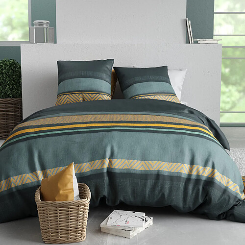 Atelier du coton Parure Housse De Couette 100% Coton 57fils Astral