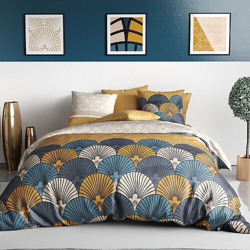 Atelier du coton Parure housse de couette 100%coton 57fils maka