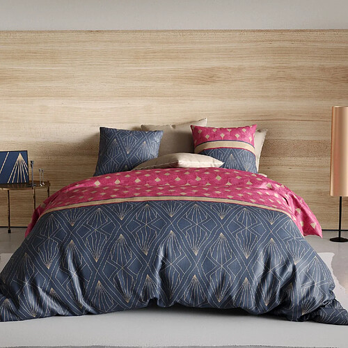 Atelier du coton Parure housse de couette 100%coton 57fils lily