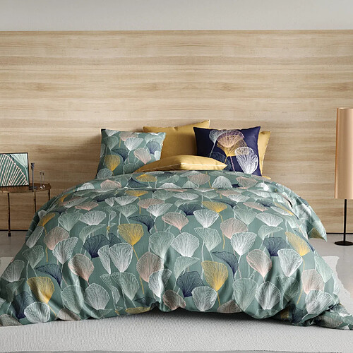 Atelier du coton Parure housse de couette 100% coton 57fils -cottey