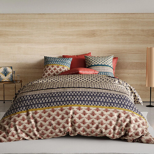 Atelier du coton Parure housse de couette 100% coton 71fils manille