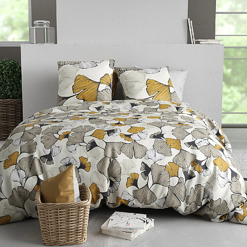 Atelier du coton Parure housse de couette 100% coton 57fils arom