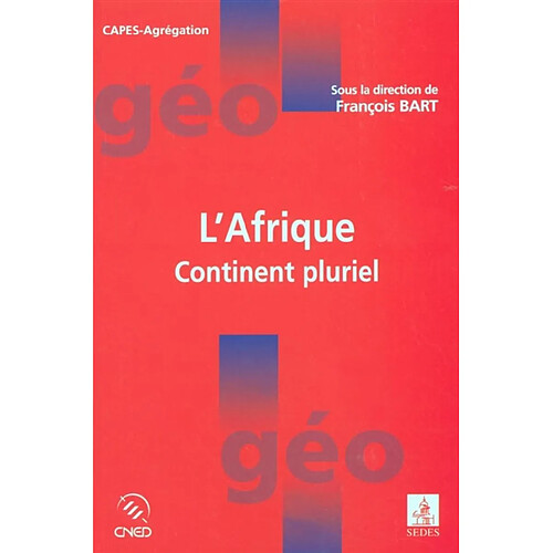 L'Afrique continent pluriel · Occasion
