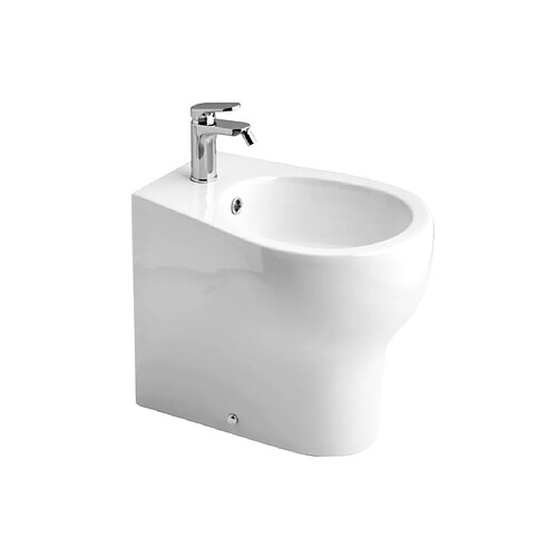 Kiamami Valentina Bidet à chasse d'eau en céramique sur pied | Soave