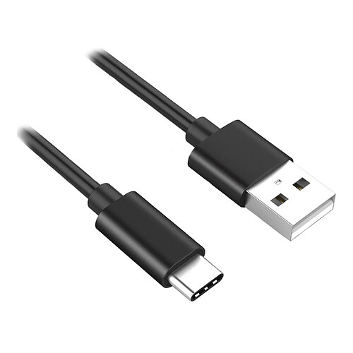 Câble Ewent EC1033 USB-C vers USB-A 1m Noir