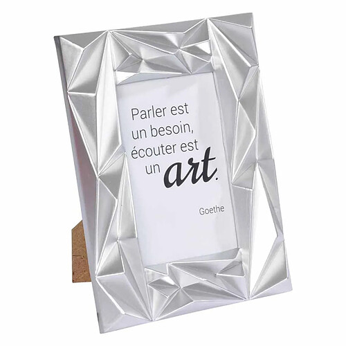Homea Cadre Photo Déco Galactic 13x18cm Argent