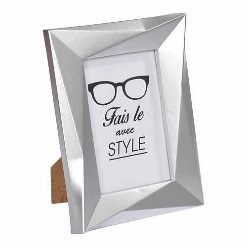 Homea Cadre Photo Déco Origami Frame 20x25cm Argent