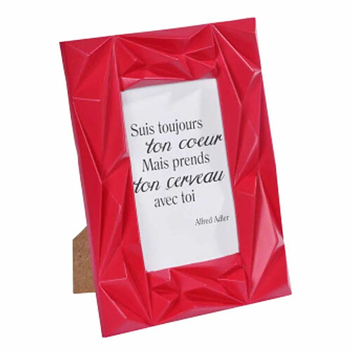 Homea Cadre Photo Déco Galactic 13x18cm Rouge