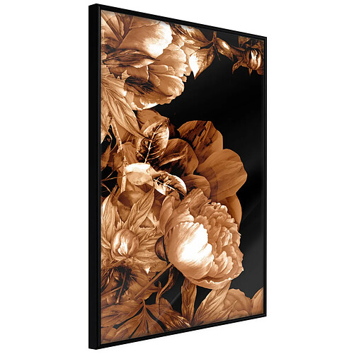 Paris prix Summer Flowers in Sepia - 21 cm
