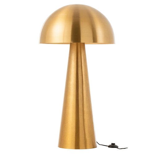 Paris prix Lampadaire design champignon - Or mat