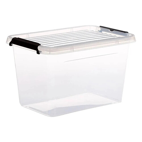 Five Simply Smart Boîte de Rangement Clip 6,5L Transparent