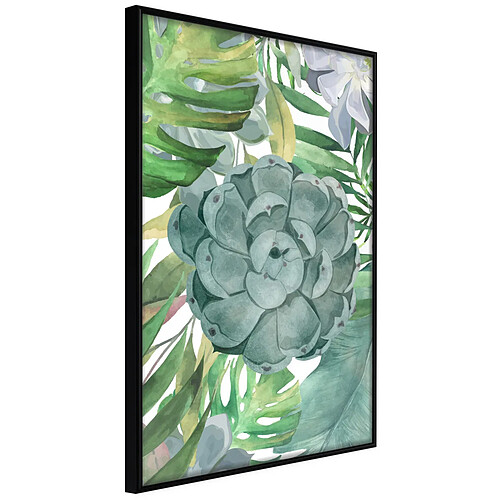 Paris Prix Affiche Murale Encadrée So Green 30 x 42 cm Noir
