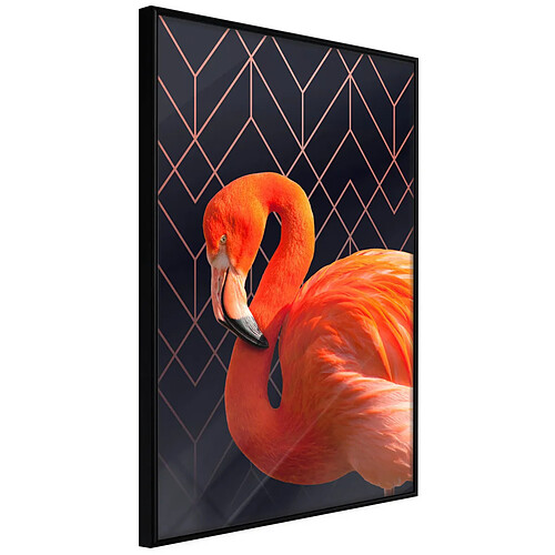 Paris prix Orange Flamingo - 42 cm