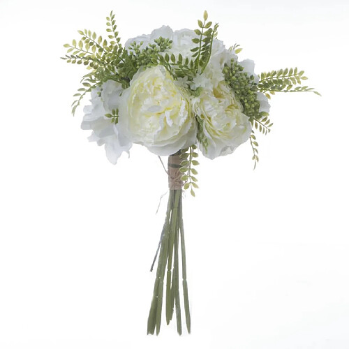Atmosphera Bouquet de Fleurs Cecil 35cm Blanc