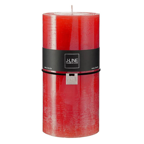 Paris Prix Bougie Cylindrique Déco Junina 20cm Rouge