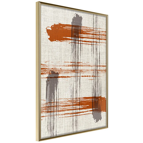 Paris Prix Affiche Murale Encadrée This Is Not a Tic-Tac-Toe 30 x 42 cm Or