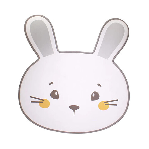 Paris prix Tapis Lapin - 75x80 cm - Blanc