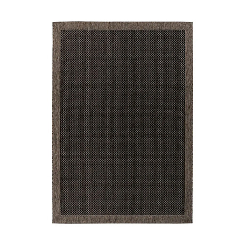 Paris Prix Tapis Uni à Poils Plats Splash Anthracite 120 x 170 cm