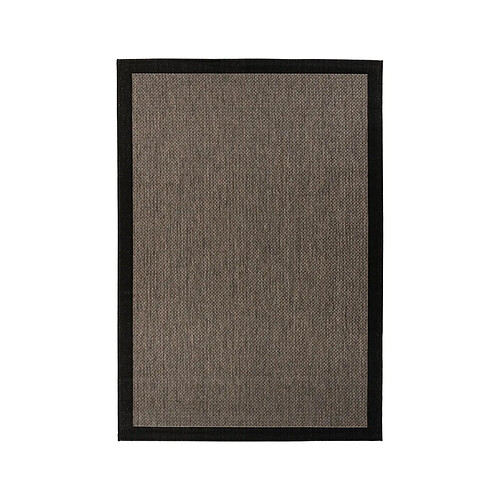 Paris Prix Tapis Uni à Poils Plats Splash Gris 80 x 150 cm