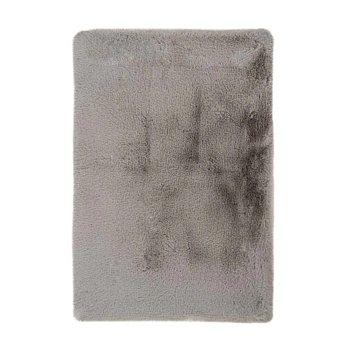 Paris Prix Tapis de Bain Doux Antidérapant Rabbit Gris Clair 40 x 60 cm