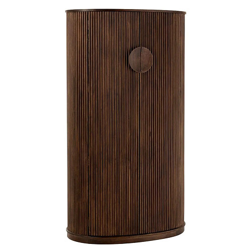 Paris Prix Meuble de Bar Range-Bouteilles Reyi 164cm Marron
