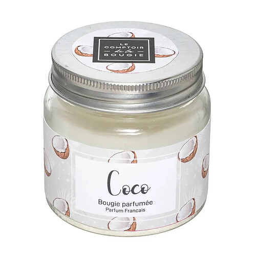 Atmosphera Bougie Parfumée en Verre Bocal 65g Coco