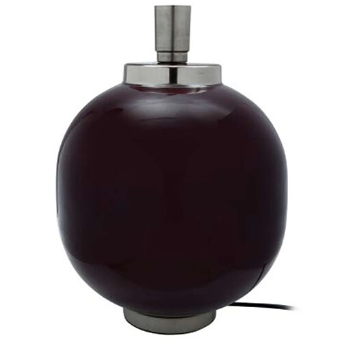 Paris Prix Lampe à Poser Design Arto 38cm Violet & Argent