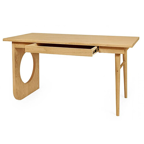 Paris Prix Bureau 1 Tiroir Design Bau 140cm Chêne
