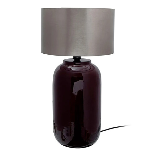 Paris Prix Lampe à Poser Design Arto 57cm Violet & Argent