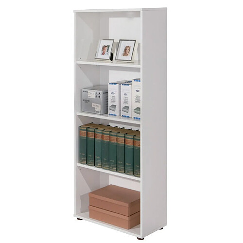 Paris Prix Étagère 4 Niveaux Delnice 145cm Blanc