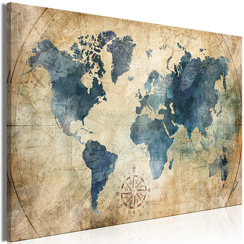 Paris prix Retro Map Wide 60 x 90 cm - 60 x 90 cm