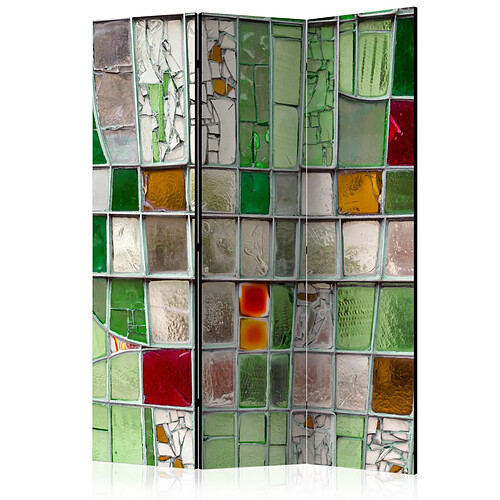 Paris prix Paravent Emerald Stained Glass - Multicolore