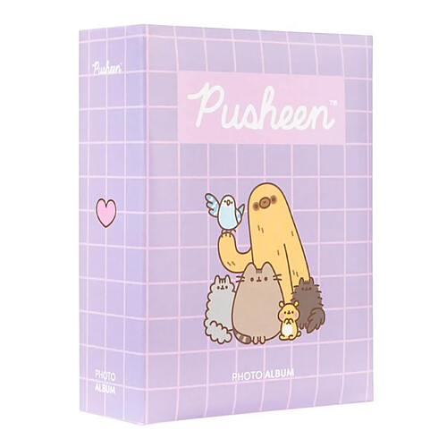 Pusheen Album Photo Collection Moments pour 100 Photos 10x15cm Couverture Rigide Violet