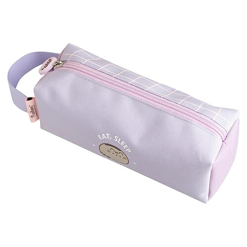 Pusheen Trousse à Crayons Collection Moments Eat Sleep Repeat Durable Lavande
