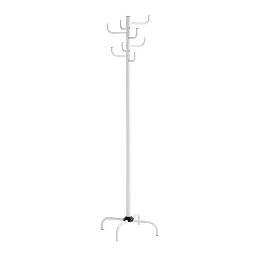 Paris Prix Porte-Manteaux 8 Crochets Bazyk 180cm Blanc