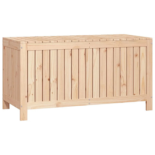 Helloshop26 Coffre boîte meuble de jardin rangement 121 x 55 x 64 cm bois massif de pin 02_0013004