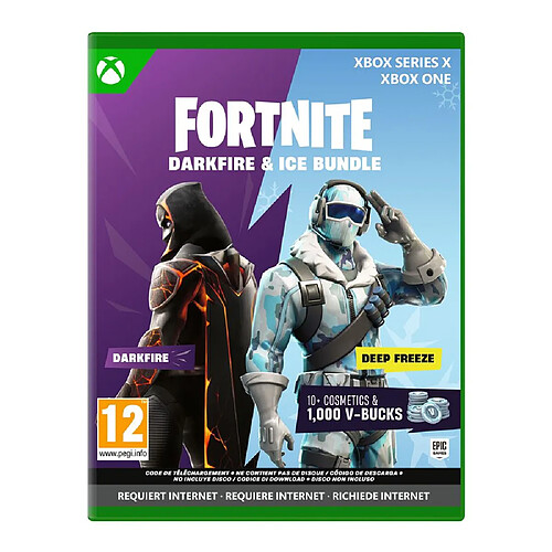 Epic Games Fortnite Darkfire & Ice Pack Xbox Series (Code de téléchargement)