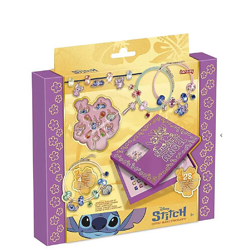 Lansay Stitch Coffret Bijoux Étincellants 2 colliers 2 bracelets
