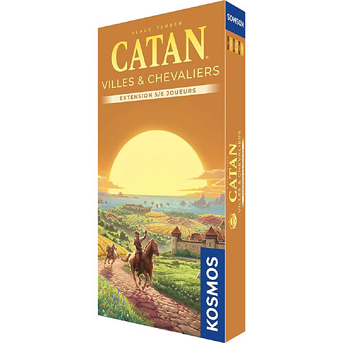 Kosmos ASKOSCAT0802FR Extension Villes & Chevaliers 5-6 joueurs Refresh 2025
