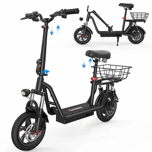 Trottinette électrique iScooter i12 500W Moteur
