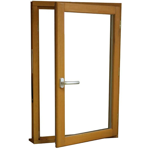 Fenêtre Bois 2 Vantaux H155 x L120 Côtes Tableau - Bricolage