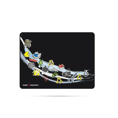 Tapis de souris gamer - Noir