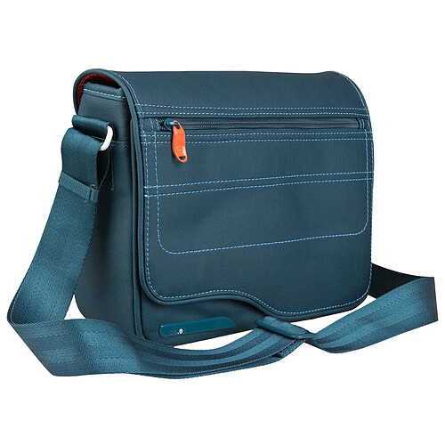be.ez Sac Bandoulière LE Reporter pour Écran 10" avec Poches Renforcées Bleu