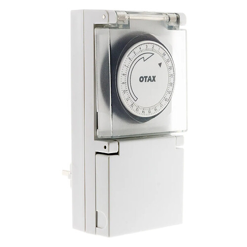 Programmateur extérieur Schuko IP44 48 programmes - Zenitech